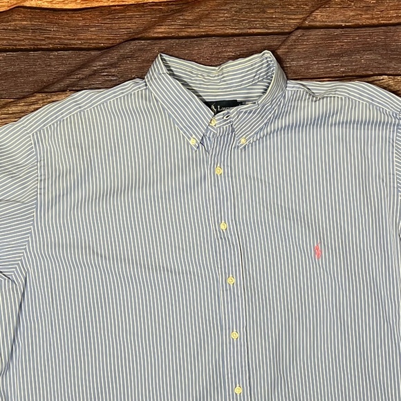 Polo Ralph Lauren Striped Mens Button Down Dress Shirt - Picture 2 of 6